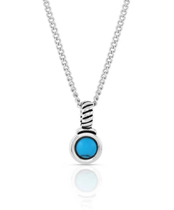 Montana Silversmiths Full Escape Turquoise Necklace