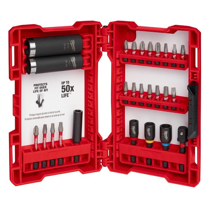 Milwaukee Shockwave Impact Duty Drive and Fasten Set (26pc)