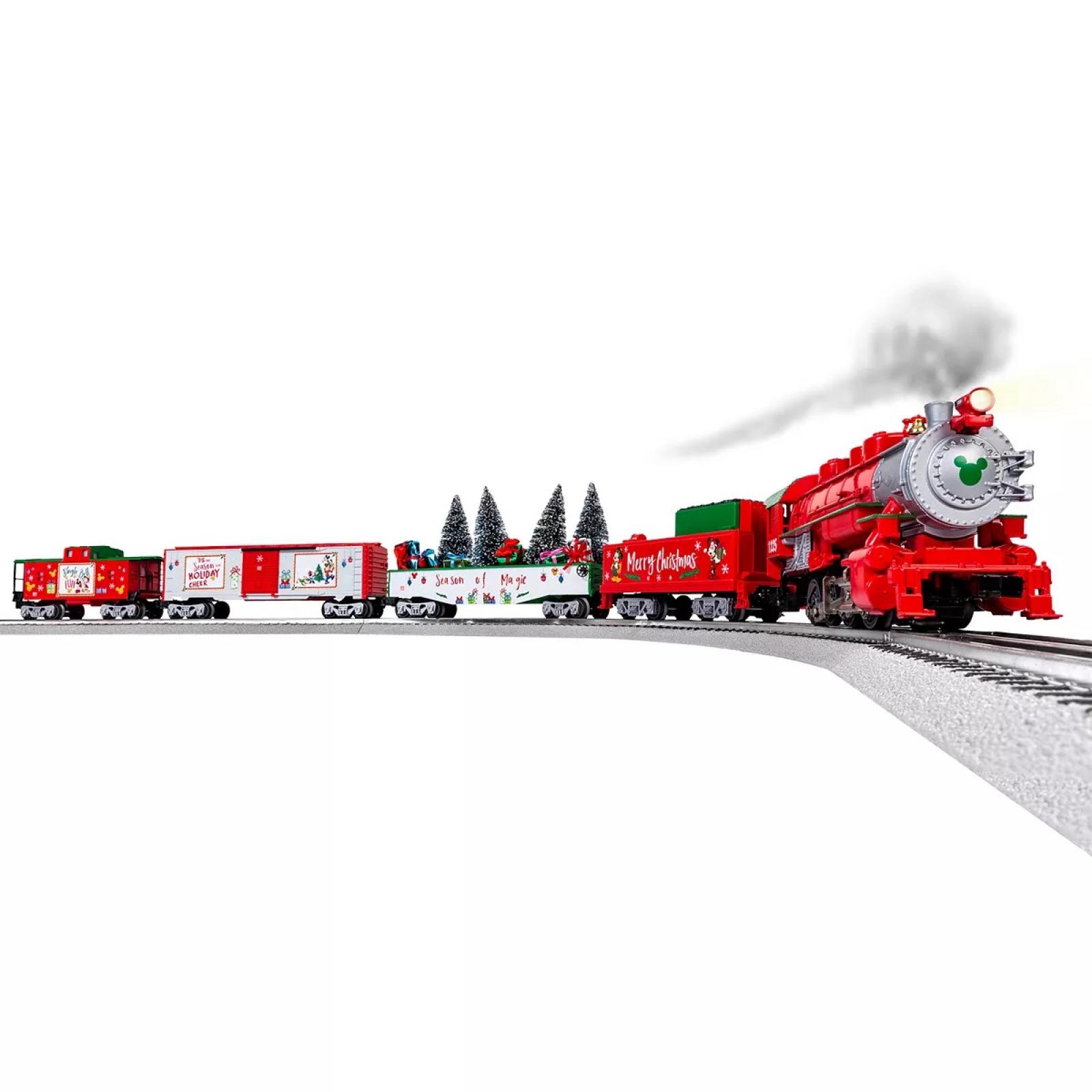 Lionel Disney Christmas Ready-To-Run Electric O-Gauge Train Set