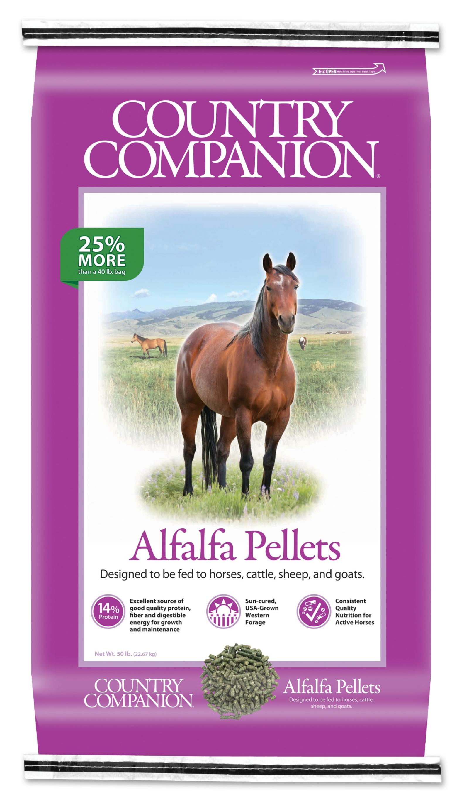 Country Companion Alfalfa Pellets 50#