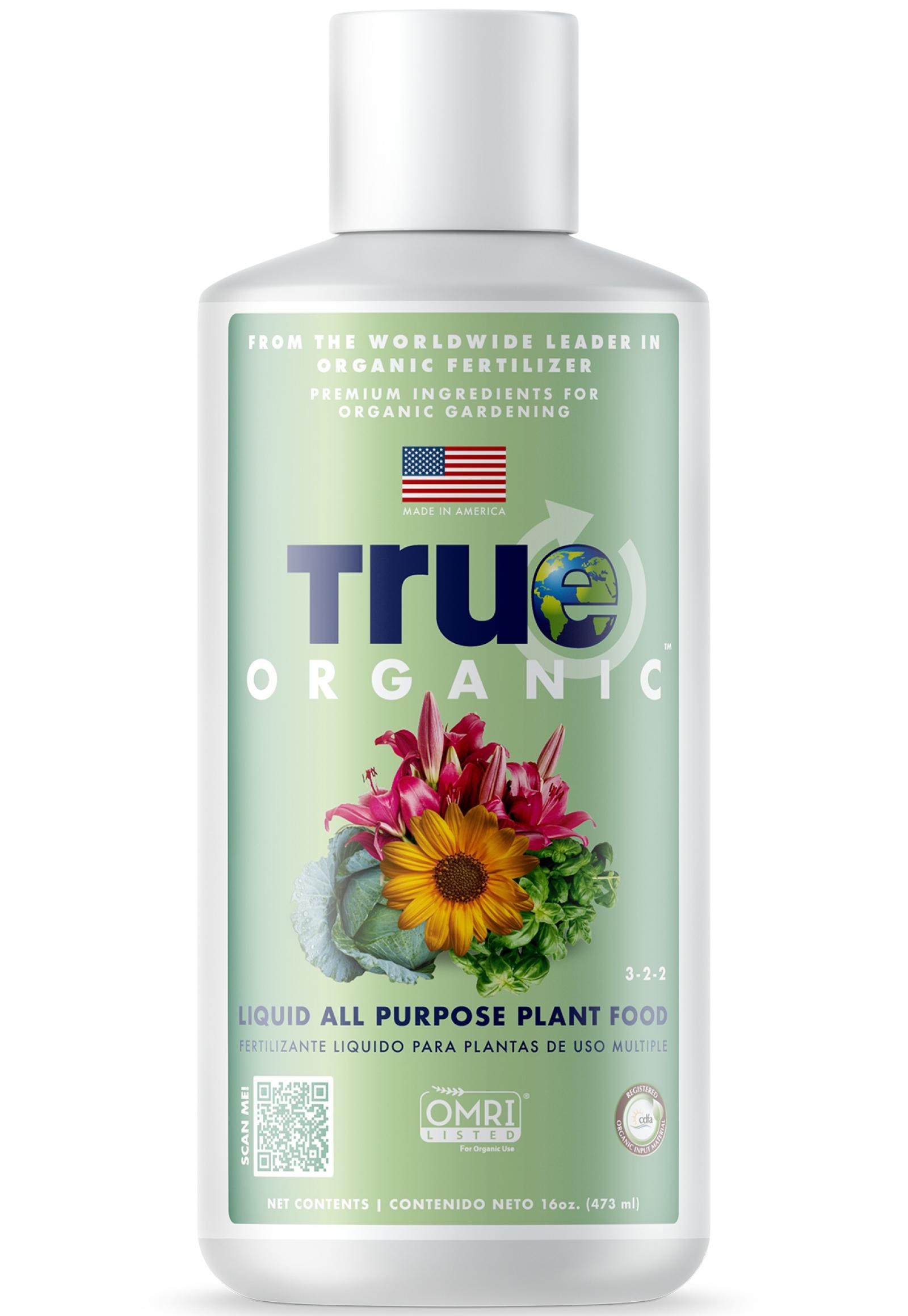 True Organic Liquid All Purpose Plant Food