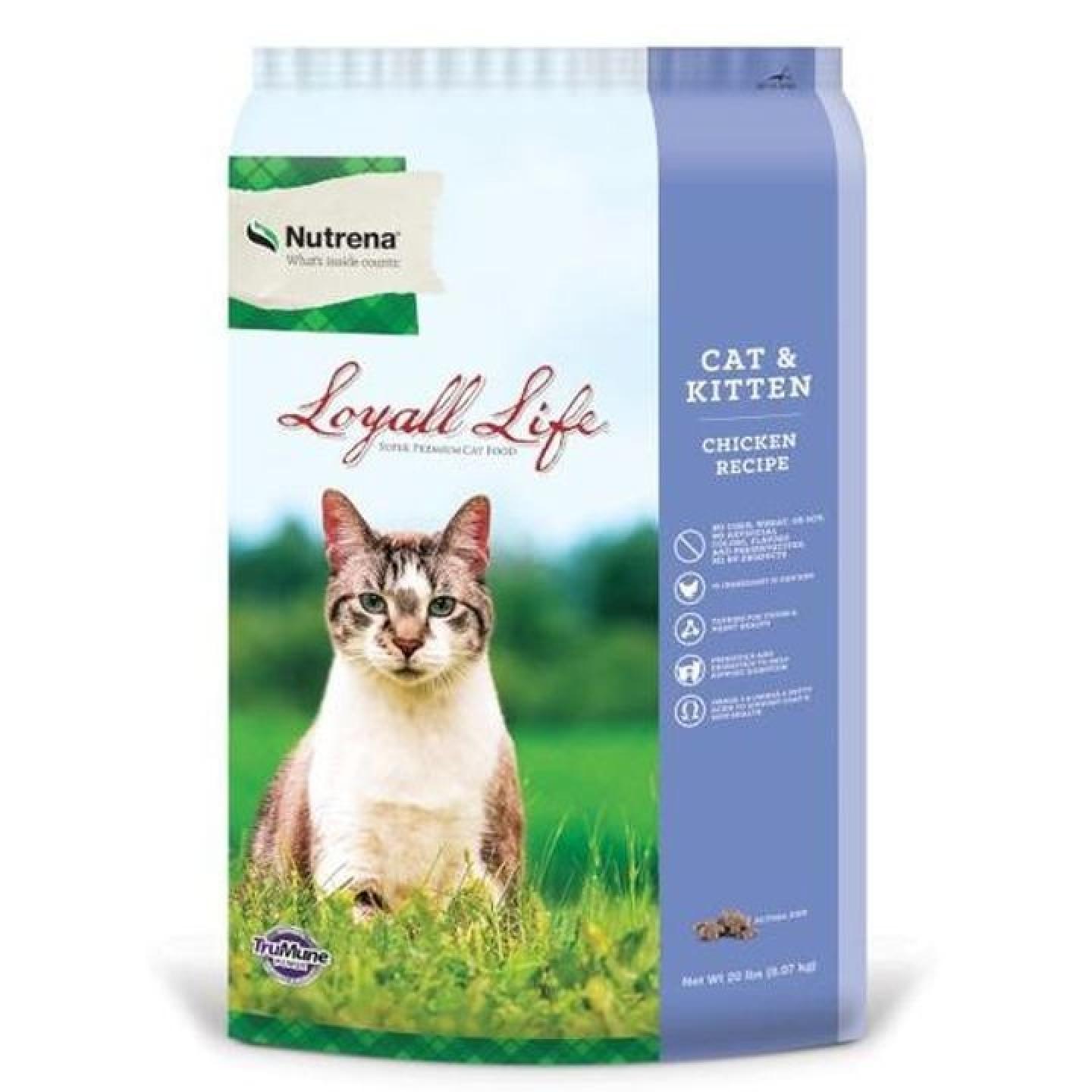 Nutrena Loyall Life Cat & Kitten Chicken Recipe