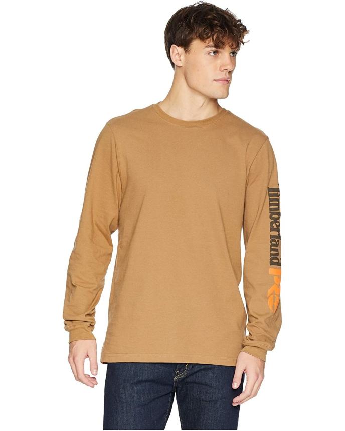 content/products/Timberland PRO Base Plate Blended Long Sleeve T-Shirt w/ Logo