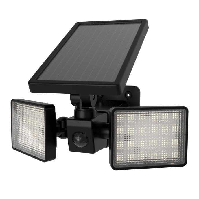  Pinegreen Lighting Dual Panel LED Solar Security Motion Light