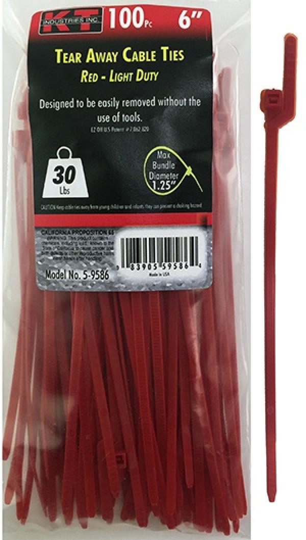 K-T Industries Tear Away Cable Ties