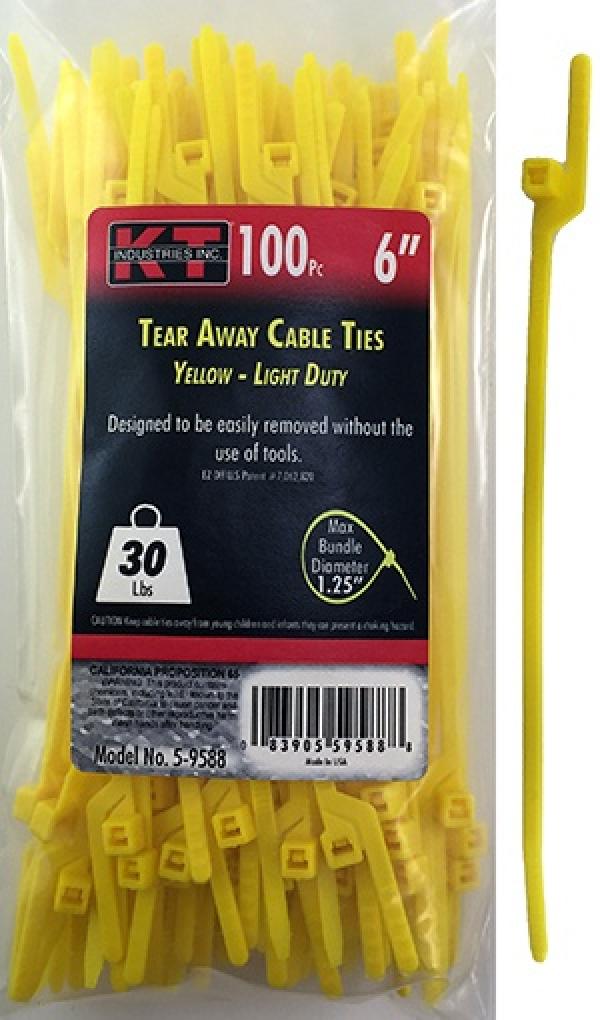 K-T Industries Tear Away Cable Ties