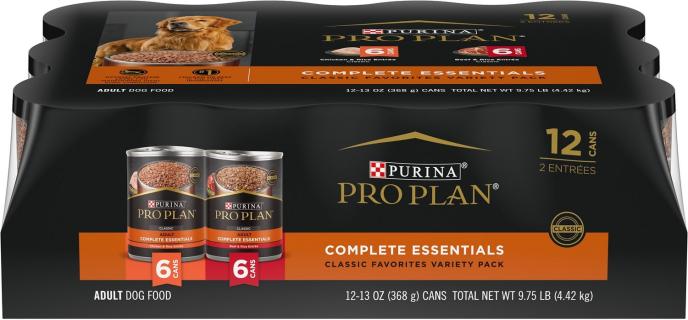 Purina Pro Plan Adult Complete Essentials Variety Pack