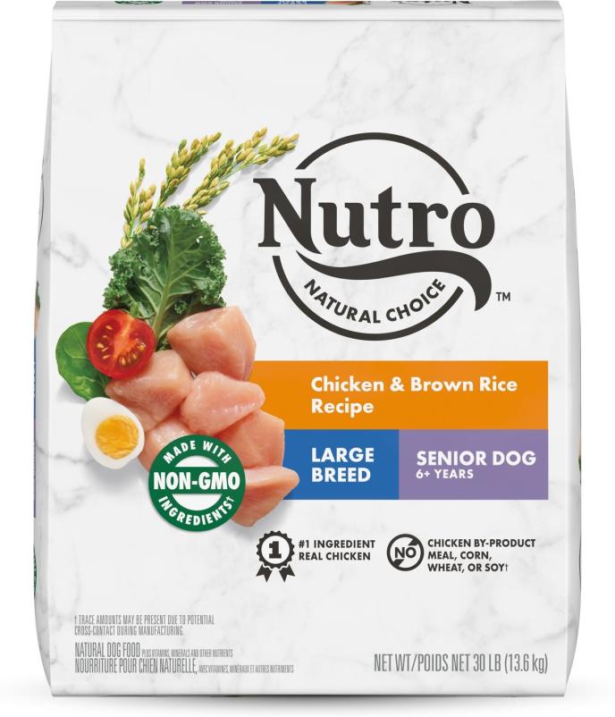Nutro Large Breed Senior Chicken & Brown Rice Recipe