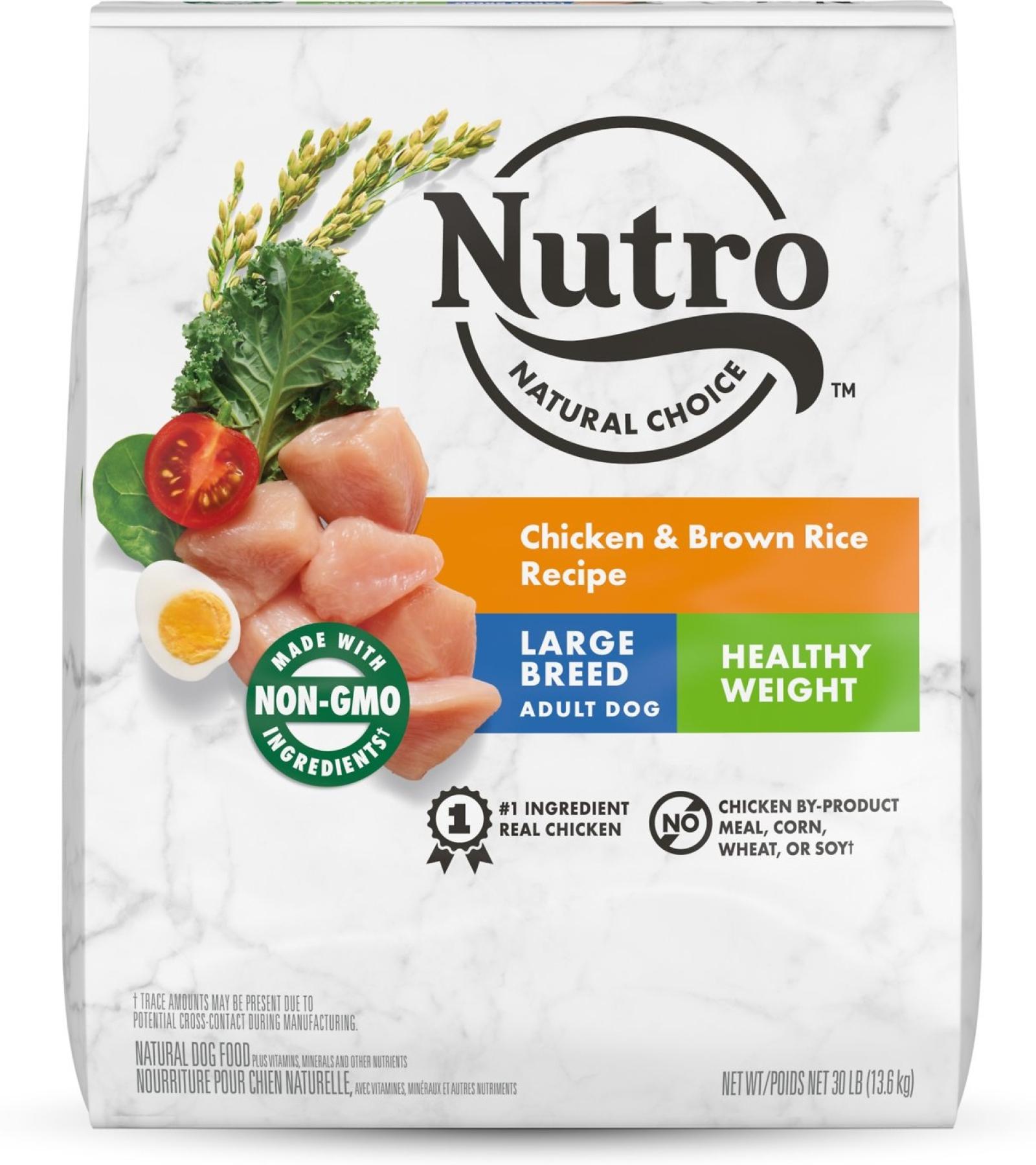 Nutro Large Breed Adult Healthy Weight Chicken & Brown Rice