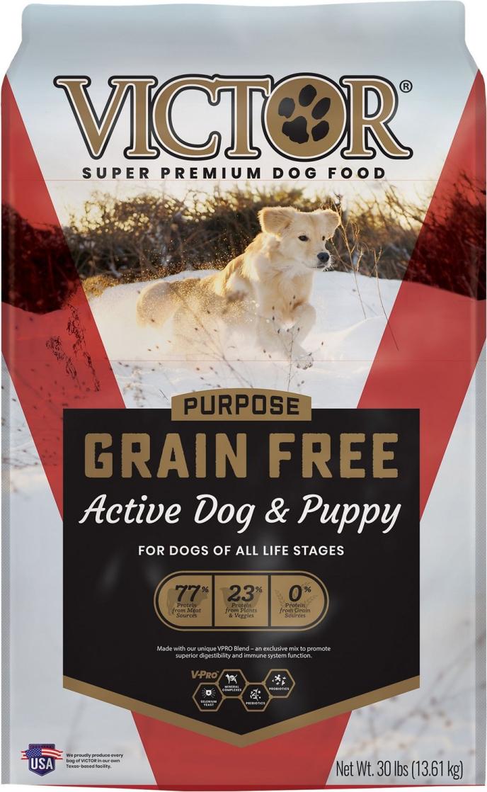 Victor Purpose Grain-Free Active Dog & Puppy Food
