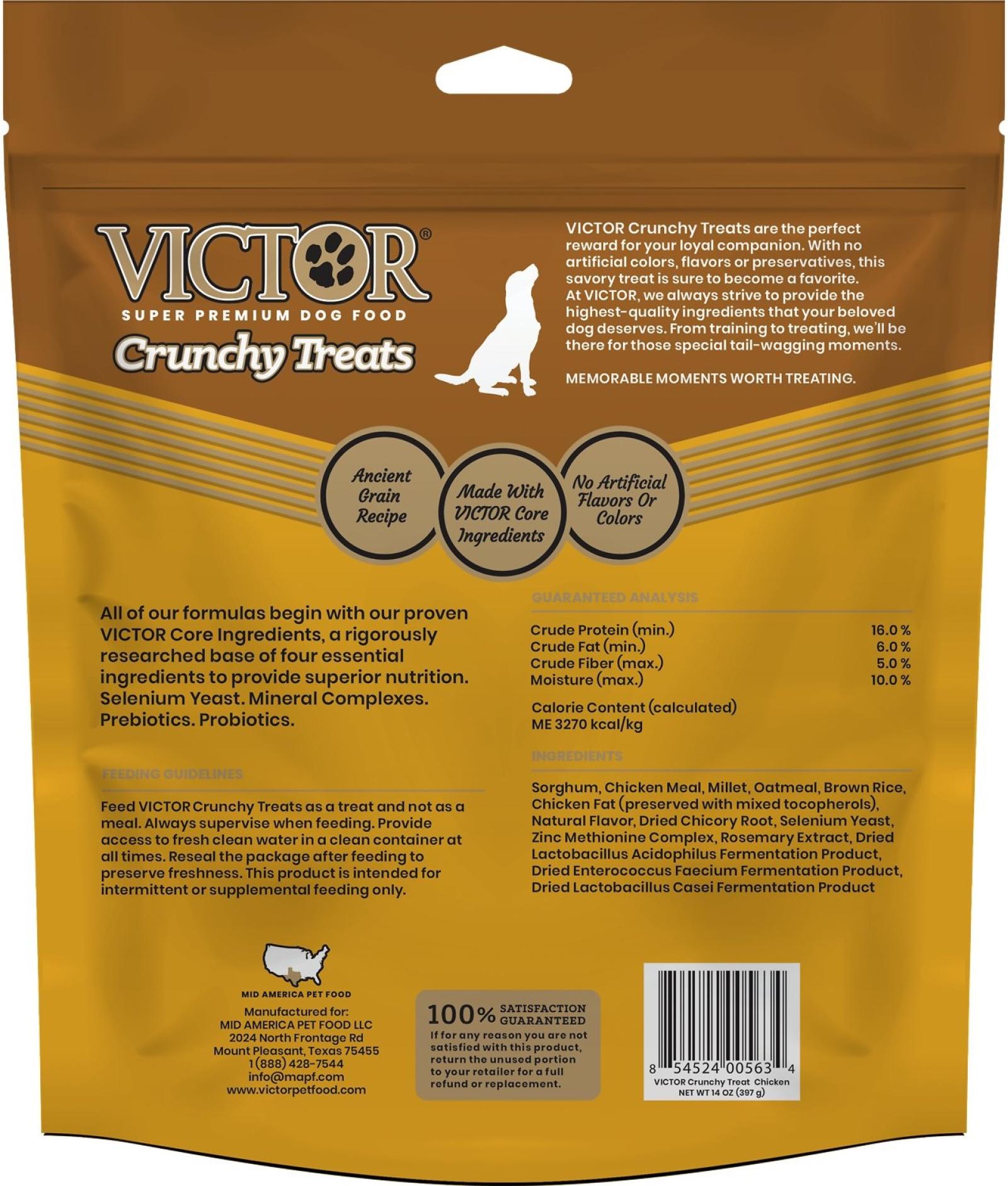 Victor Classic Crunchy Treats with Chicken Meal