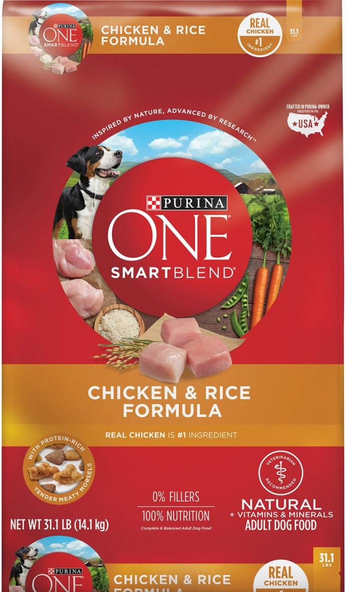 Purina One SmartBlend Chicken & Rice Formula