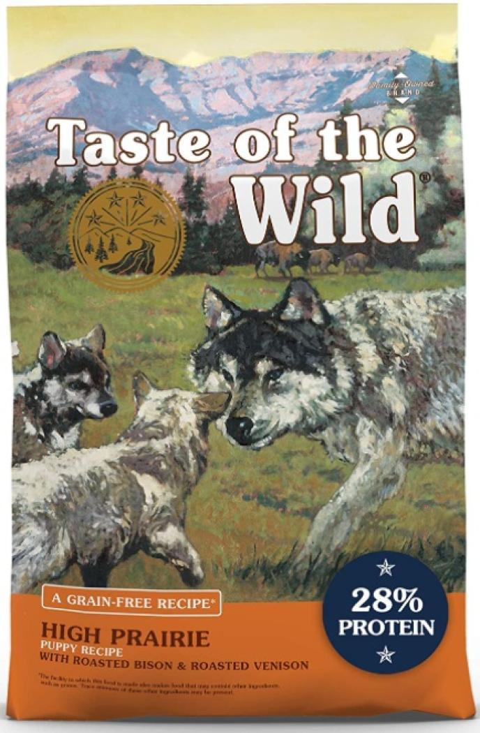 Taste of the Wild High Prairie Grain-Free Roasted Bison & Venison Puppy Food