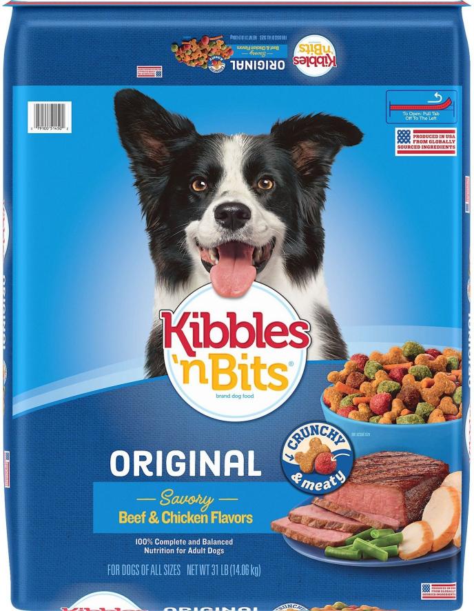 Kibbles 'N Bits Original Savory Beef & Chicken Flavors