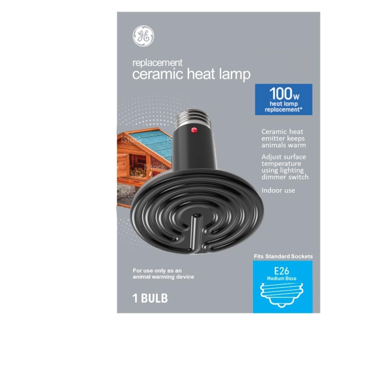 GT-Lite Ceramic Heat Lamp 100W Replacement