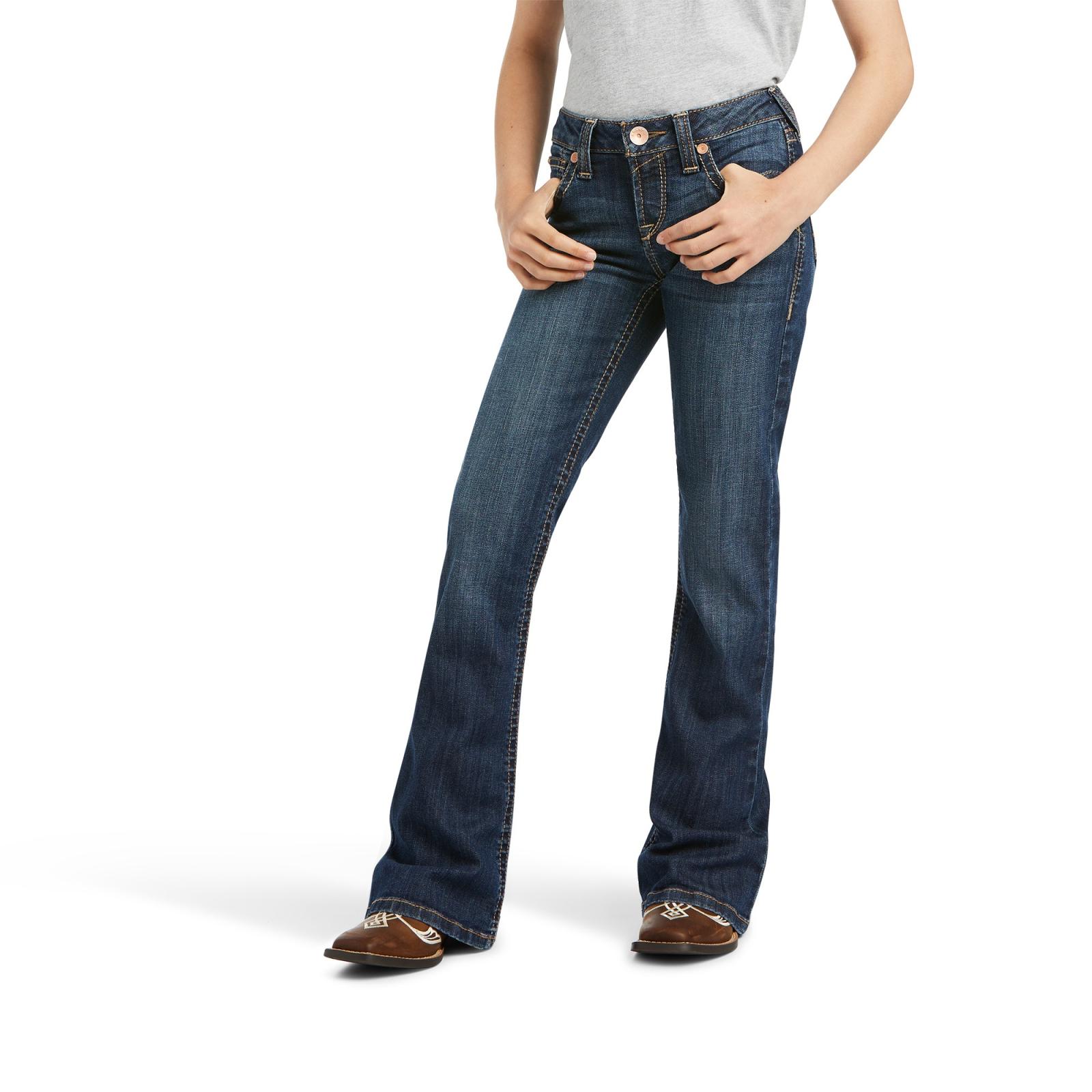 Ariat Girl's R.E.A.L. Vicky Flair Jean
