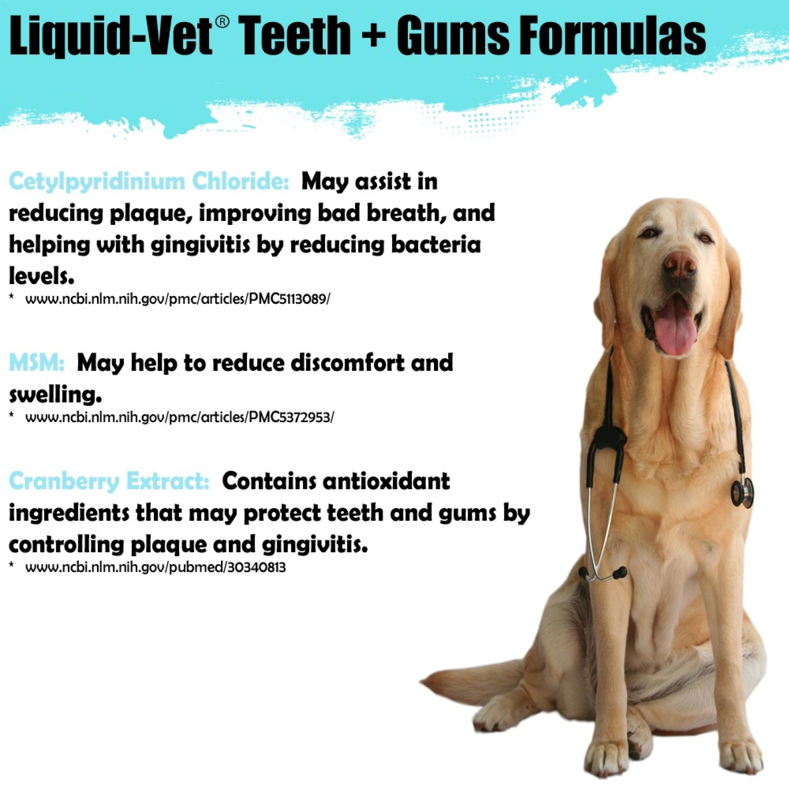 Liquid-Vet® K9 Teeth & Gums Support Formula