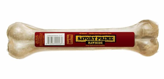Savory Prime 10.5″ Natural Pressed Bone
