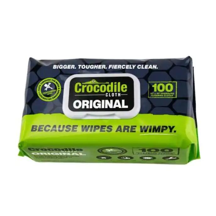 Crocodile Cloth All-Purpose Cleaner Hand & Tool Cleaning Wipes