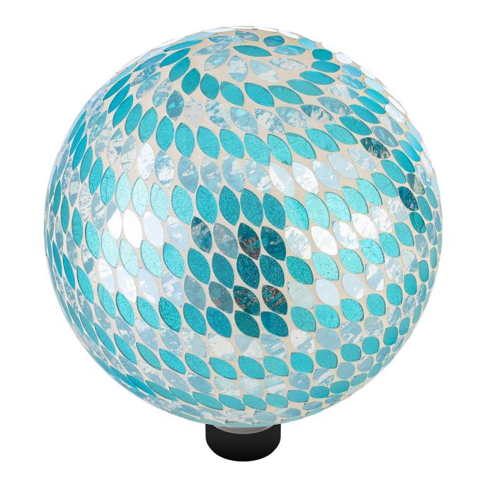 content/products/Alpine Blue Petals Mosaic Gazing Globe