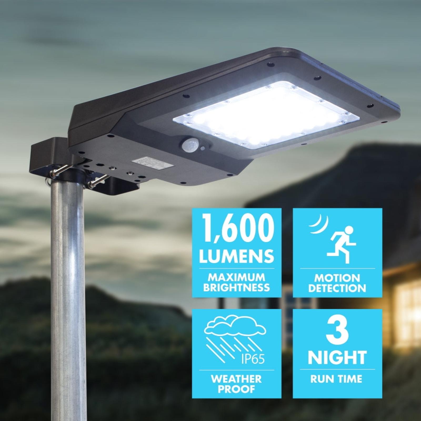 Wagan 1600 Lumen Solar LED Floodlight