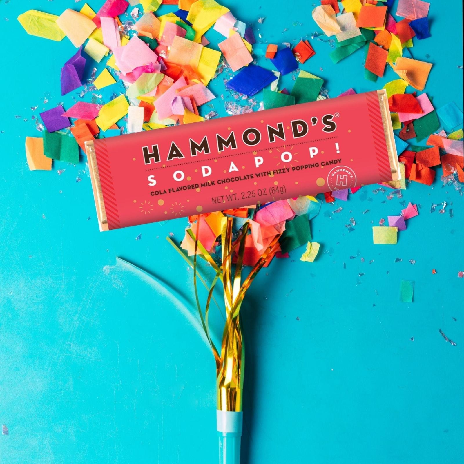 Hammond's Candies Sodapop! Milk Chocolate Candy Bars