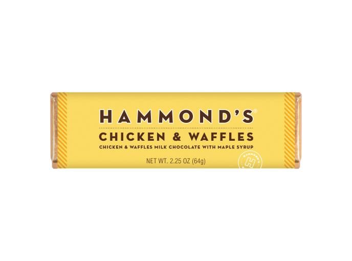  Hammond's Candies Chicken & Waffles Milk Chocolate Bar