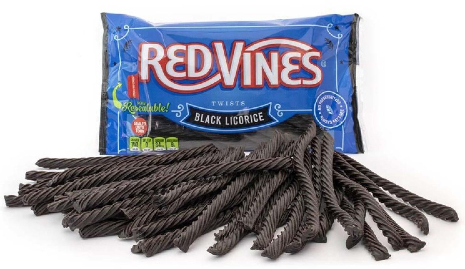 Red Vines Black Licorice Twists 16 oz