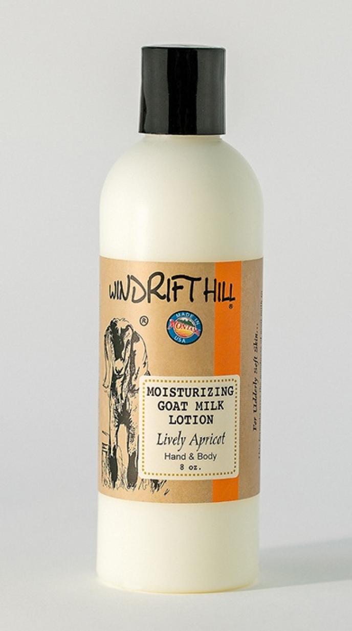 Windrift Hill Lively Apricot Goat Milk Lotion - 8oz