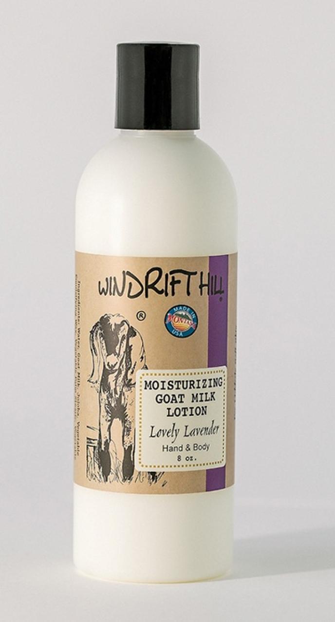 Windrift Hill Lovely Lavender Goat Milk Lotion - 8oz