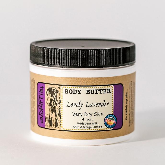 Windrift Hill Lovely Lavender Body Butter - 4oz
