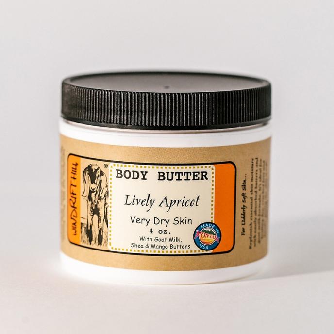 Windrift Hill Lively Apricot Body Butter - 4oz