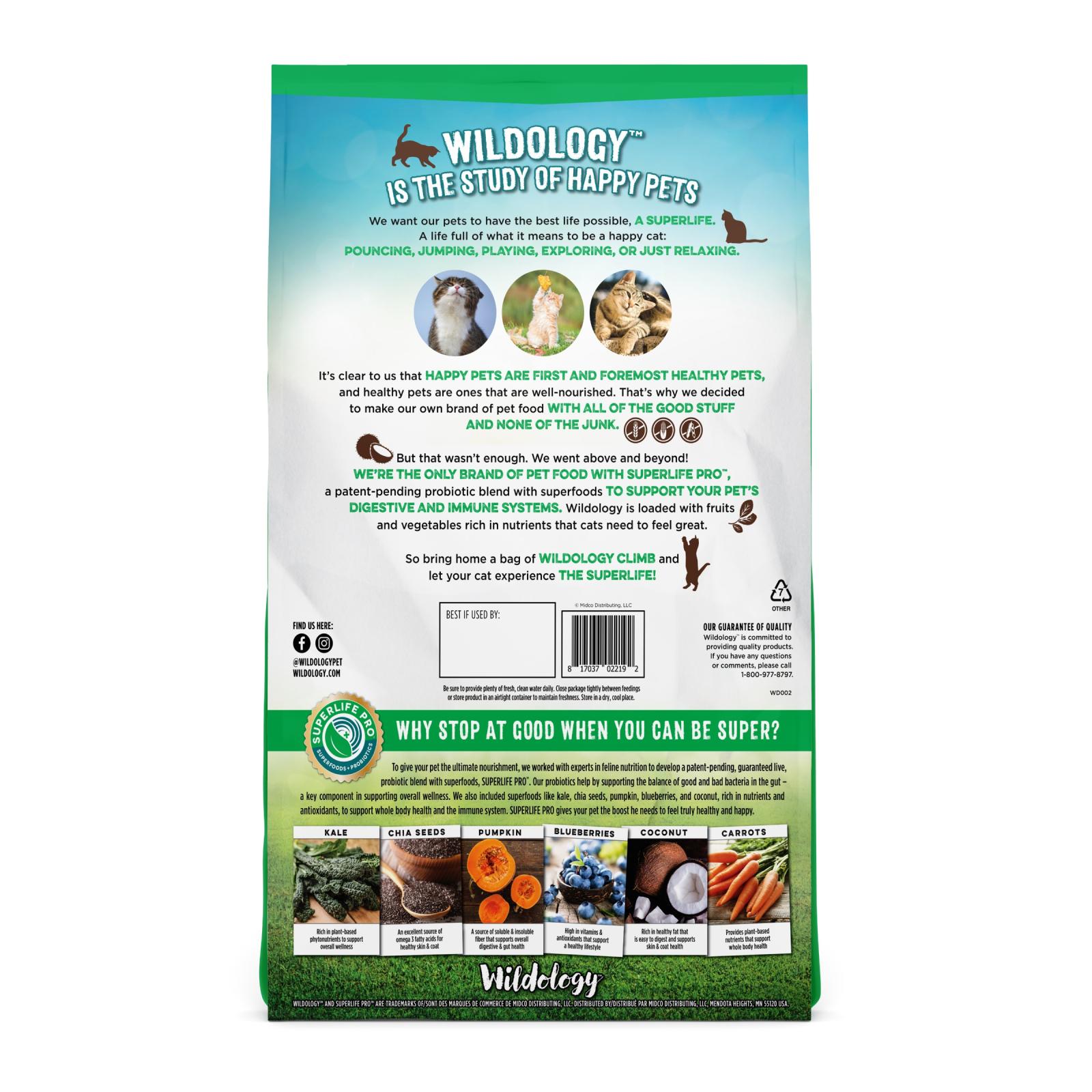 Wildology Climb All Life Stages Cat Food