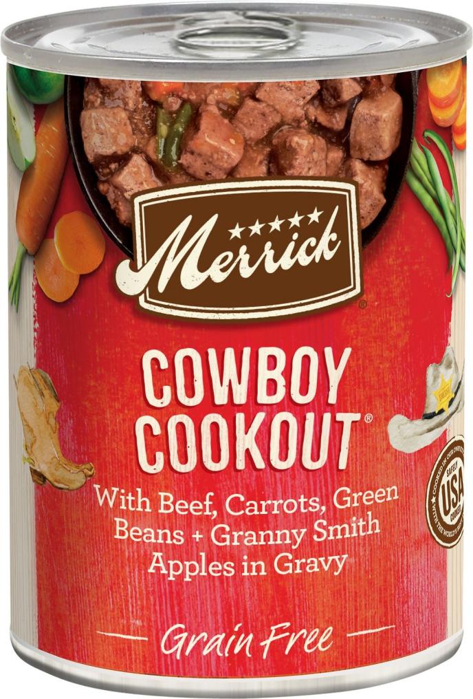 Merrick Grain Free Cowboy Cookout In Gravy Wet Dog Food