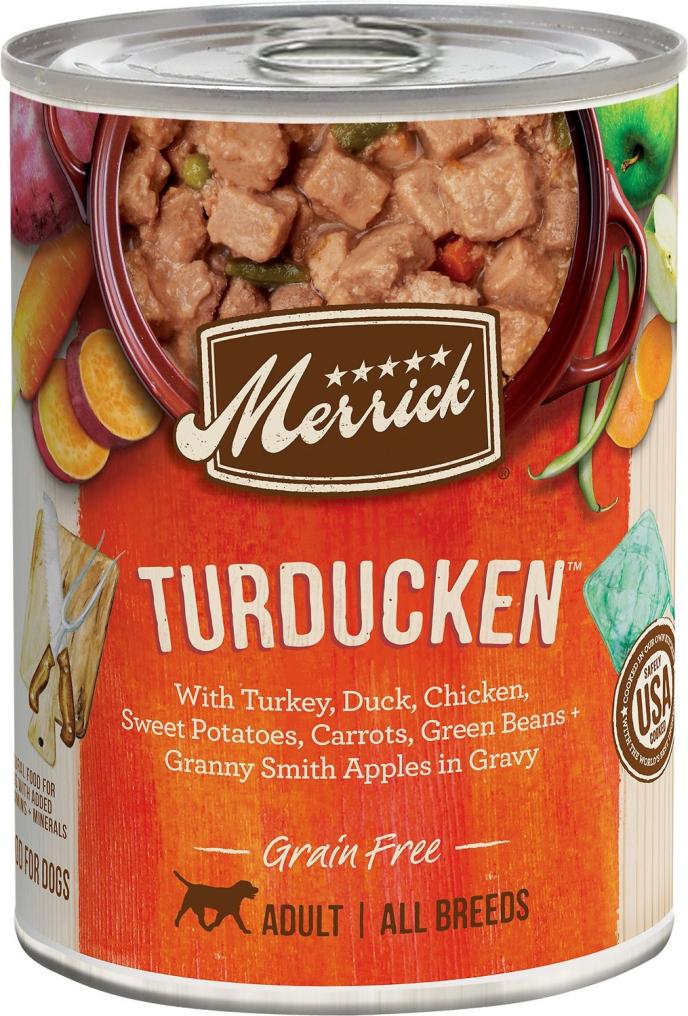Merrick Grain Free Turducken In Gravy Wet Dog Food