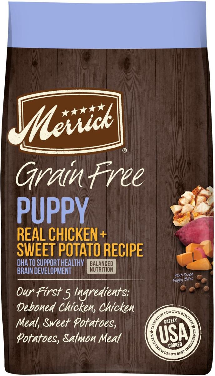 Merrick Grain Free Real Chicken + Sweet Potato Puppy Dry Dog Food