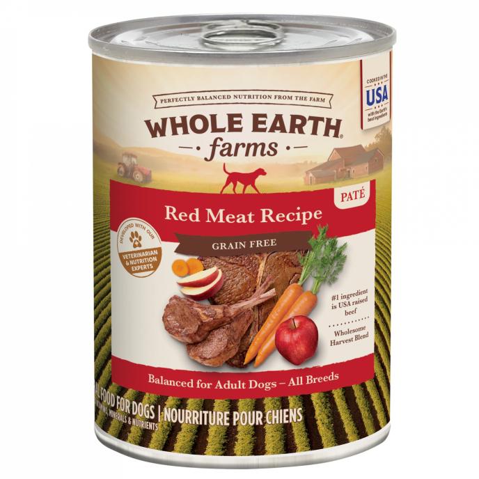 Whole Earth Farms Grain Free Red Meat Wet Dog Food