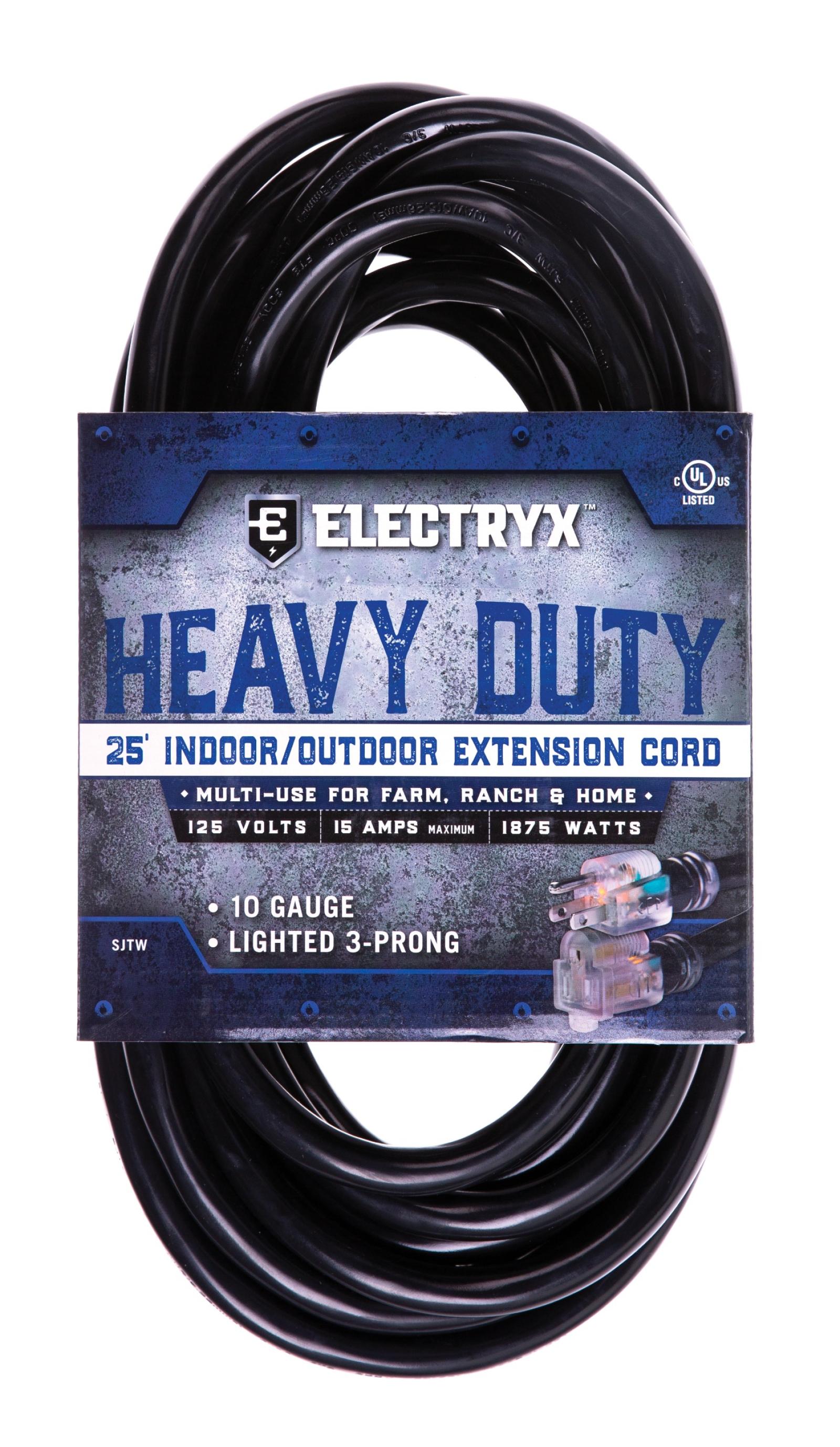 Electryx Heavy Duty Indoor/Outdoor Extension Cord