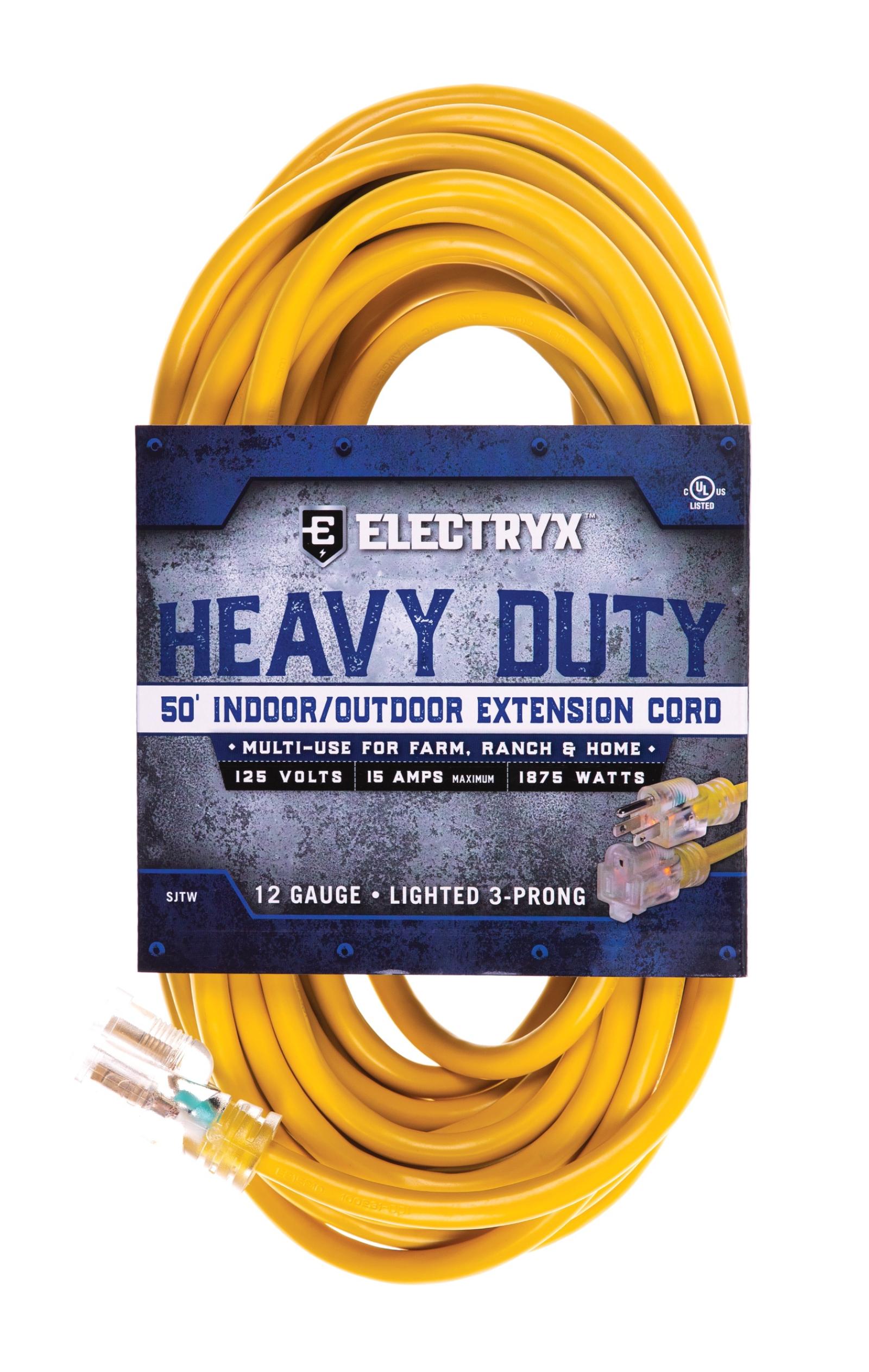 Electryx Heavy Duty Indoor/Outdoor Extension Cord