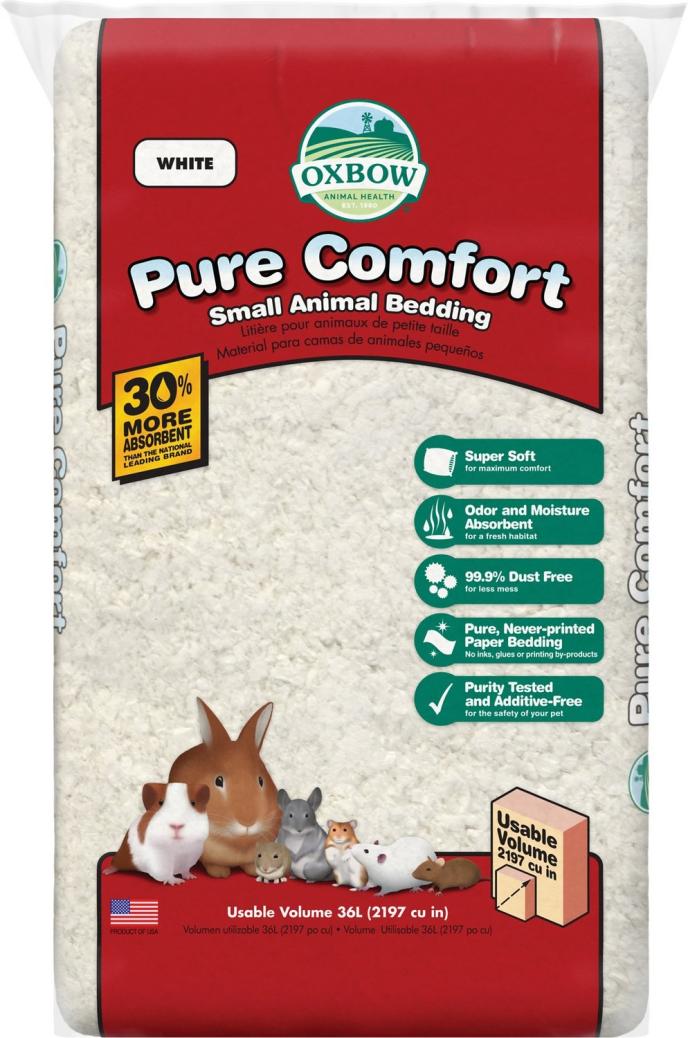 Oxbow Pure Comfort White Animal Bedding