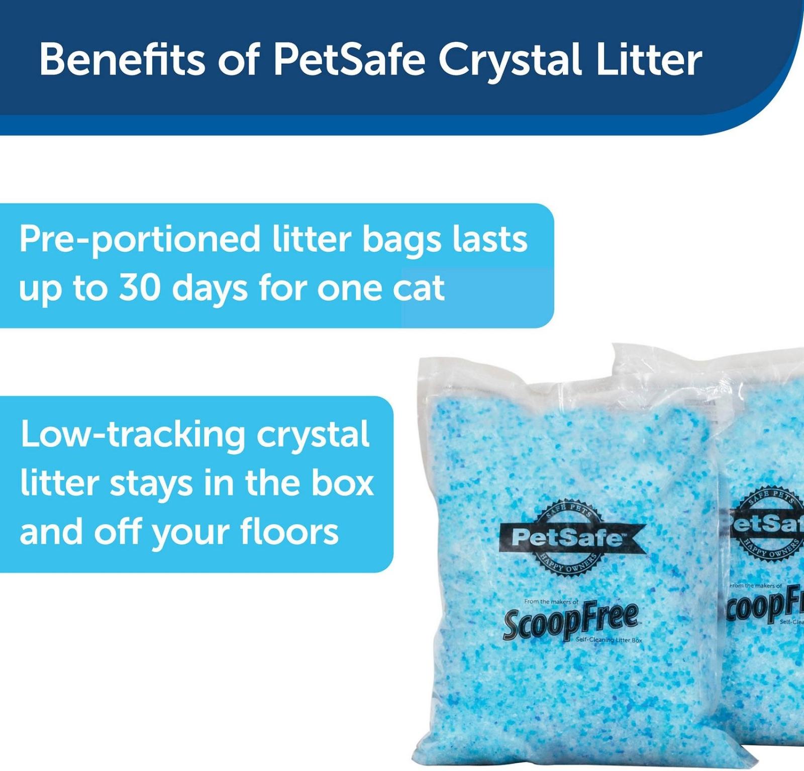 PetSafe ScoopFree Crystal Cat Litter