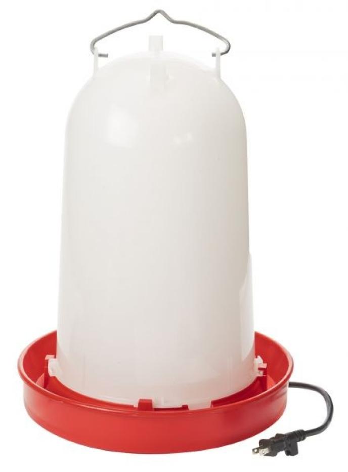 Heated Poultry Fountain 3.3 Gallon