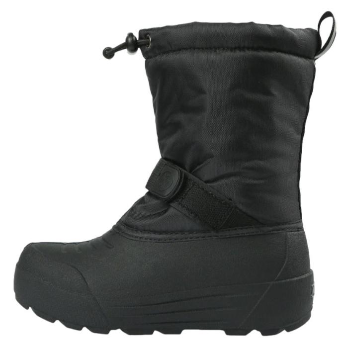 Northside Boy's Frosty Insulated Winter Snow Boot Profile View Onyx