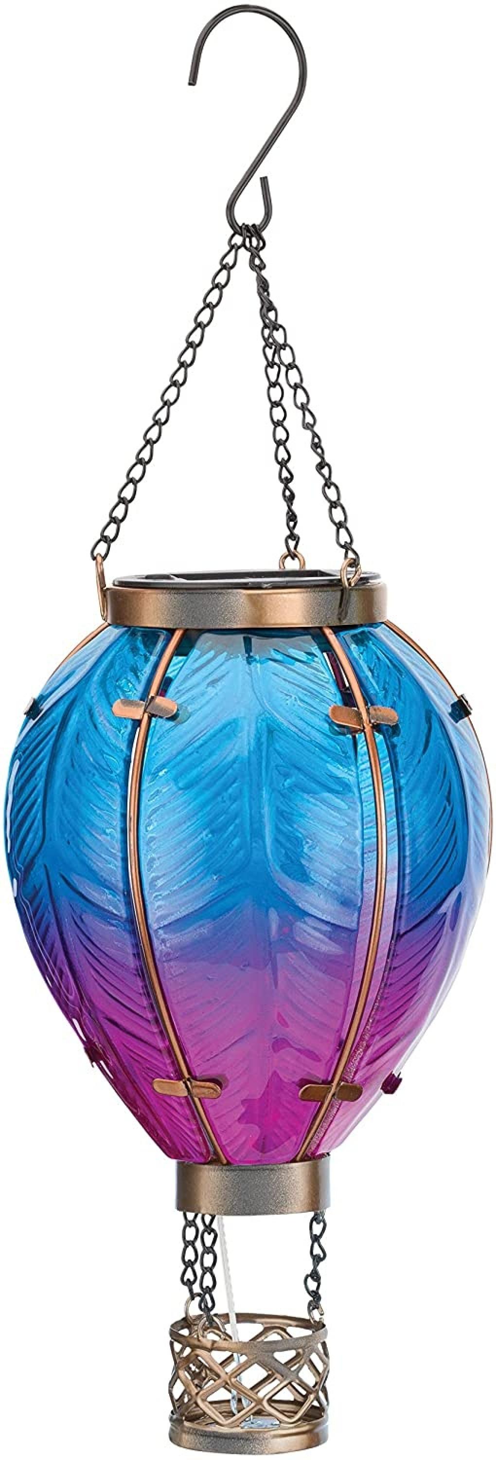 Regal Art & Gift Small Blue Hot Air Balloon
