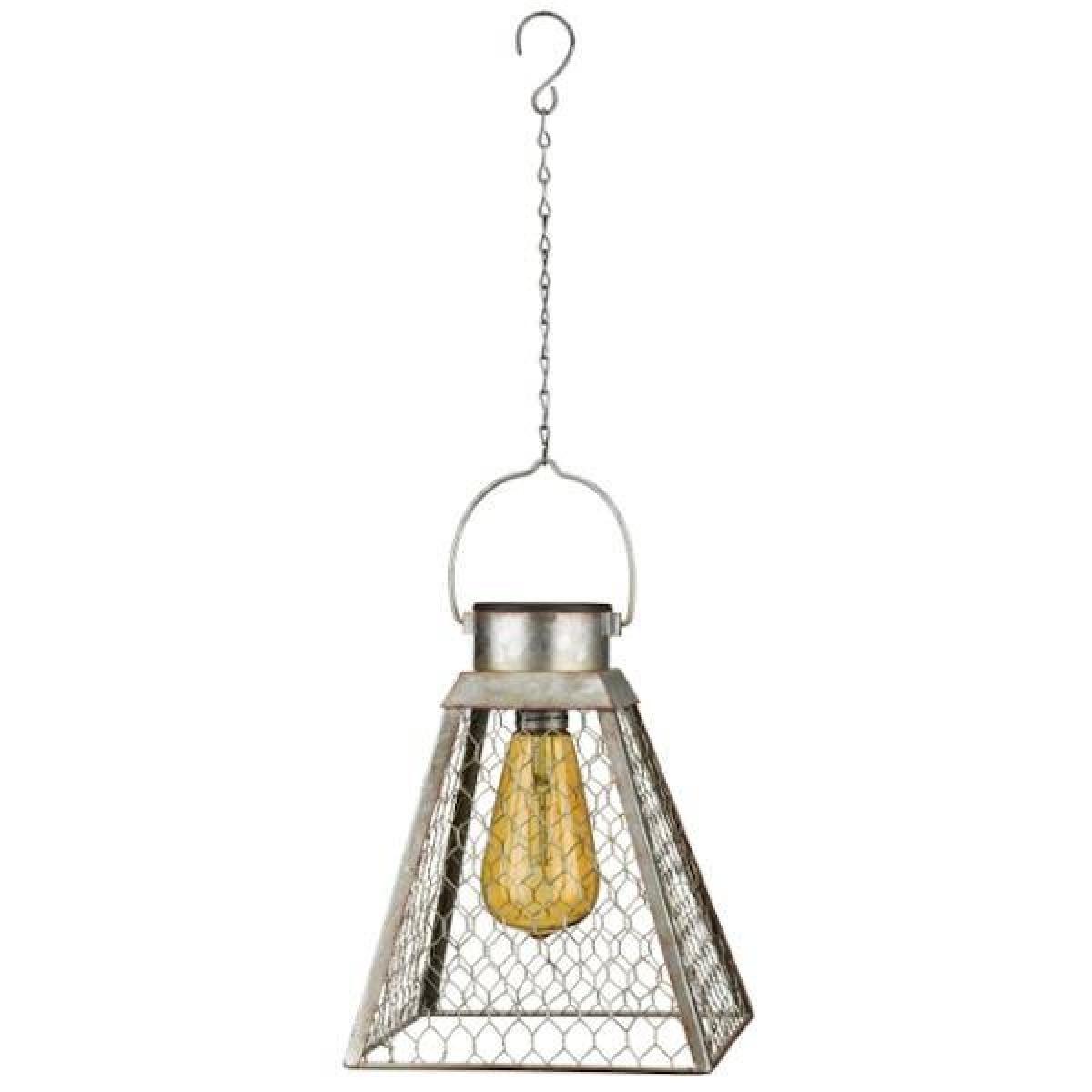 Regal Art & Gift Pyramid Edison Solar Lantern