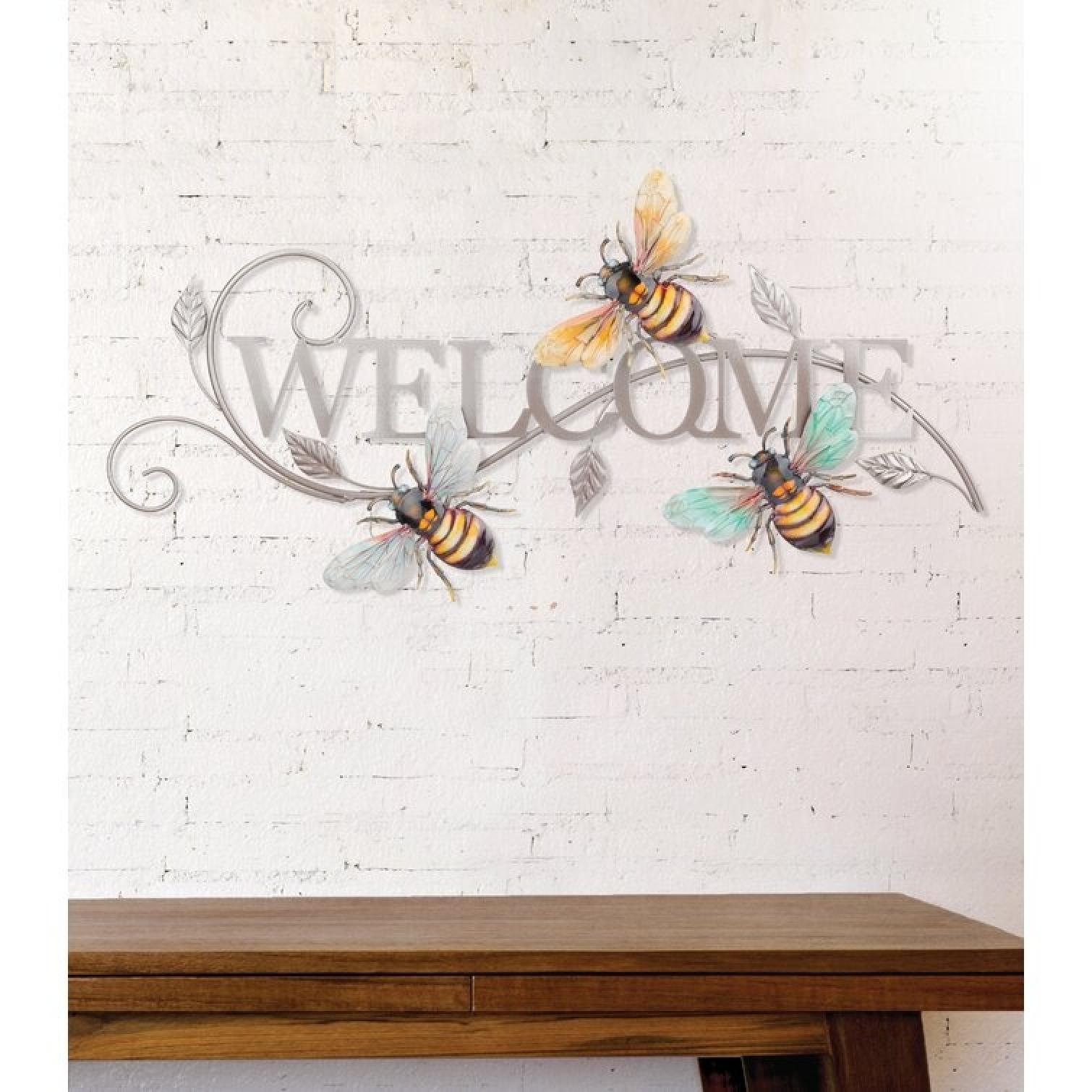 Regal Art & Gift Welcome Bee Wall Decor