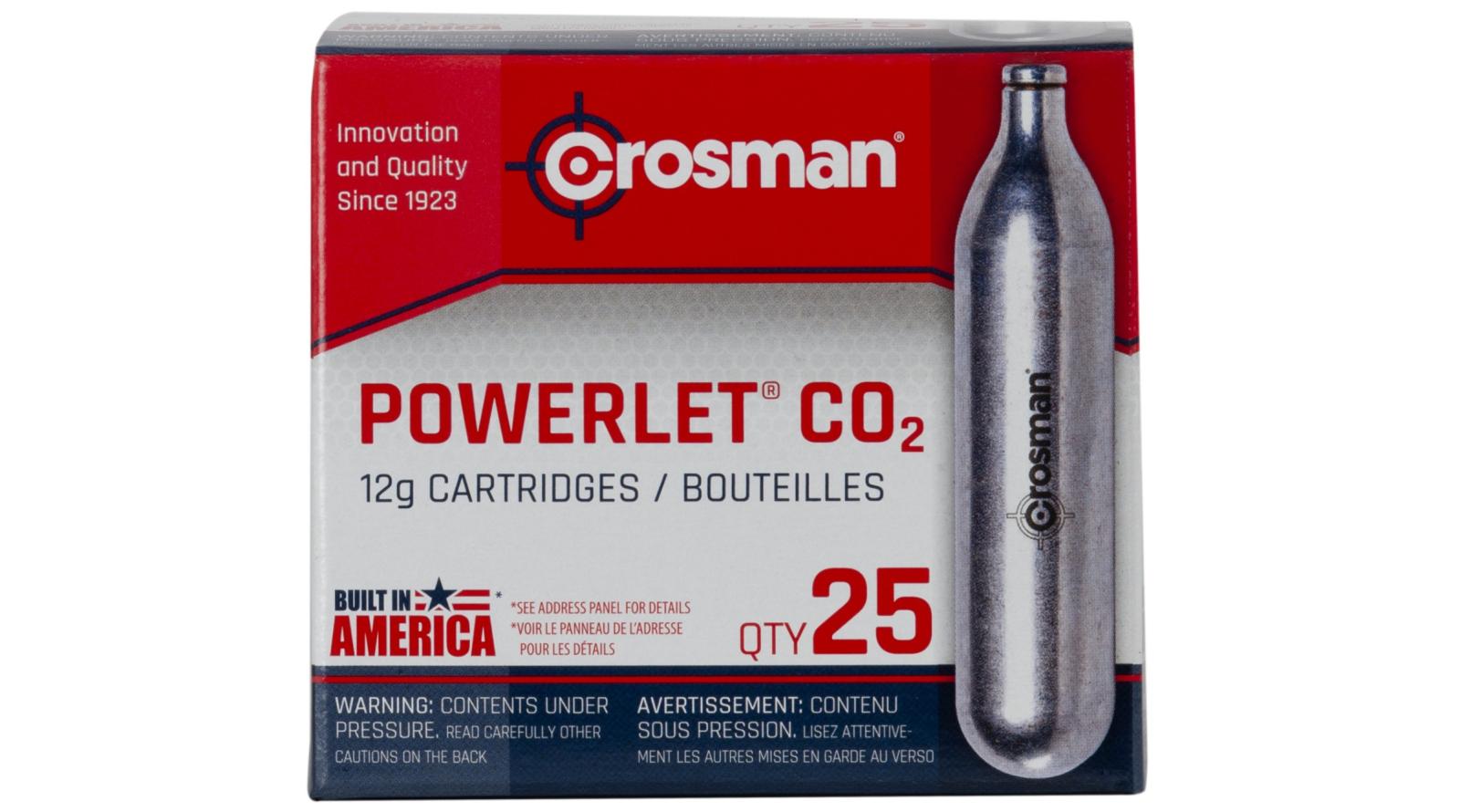 Crosman Powerlet CO2 Cartridges