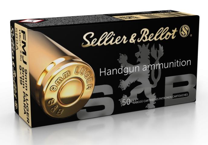 Sellier & Bellot 9 mm 115 GRS FMJ