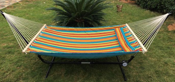 Backyard Expressions Quilted Camping Hammock