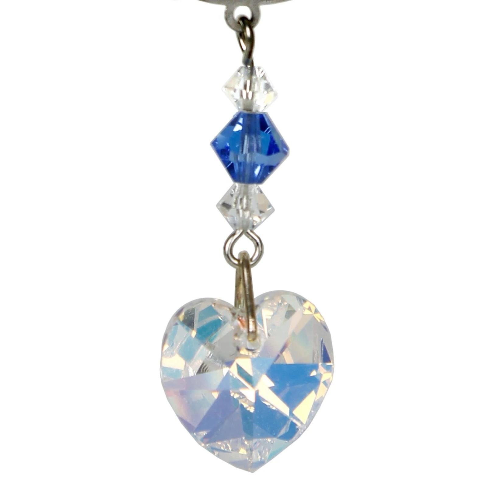 Woodstock Chimes Birthstone Angel Suncatcher | March